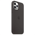 Capa Silicone com MagSafe para iPhone 12/12 Pro Apple  MHL73ZM/A - Preto