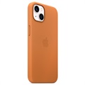 Capa em Pele com MagSafe Apple MM103ZM/A para iPhone 13 - Castanho Dourado