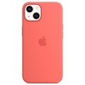 Capa em Silicone com MagSafe para iPhone 13 Apple MM253ZM/A - Toranja Rosa