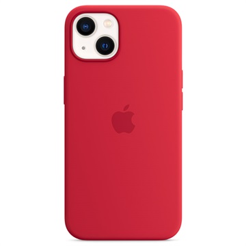 Capa em Silicone com MagSafe para iPhone 13 Apple MM2C3ZM/A - Vermelho