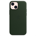 Capa em Pele com MagSafe Apple MM0J3ZM/A para iPhone 13 Mini - Verde Sequoia