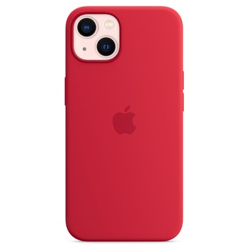 Capa em Silicone com MagSafe para iPhone 13 Mini Apple MM233ZM/A - Vermelho