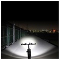 Giyo LR-Y2 Water Resistant Bike Front Light - 2x T6 LED - 1600Lm
