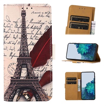 Bolsa Tipo Carteira Glam para Samsung Galaxy A73 5G - Torre Eiffel
