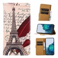 Bolsa Tipo Carteira Glam Sony Xperia 1 IV - Torre Eiffel
