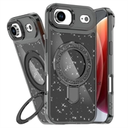 Capa híbrida brilhante para iPhone Air com suporte para os pés - Compatível com MagSafe