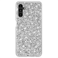 Capa Híbrida Glitter Series para Samsung Galaxy A13 5G - Prateado