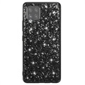 Capa Híbrida Glitter Series para Samsung Galaxy A42 5G - Preto