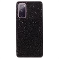 Capa Híbrida Glitter Series para Samsung Galaxy S20 FE - Preto
