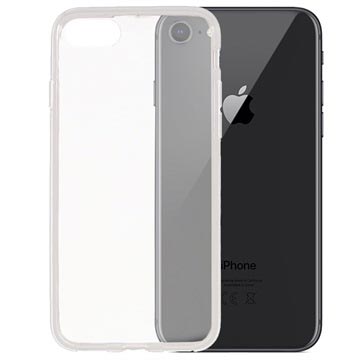 Capa Lustrosa em TPU para iPhone 7/8/SE (2020)/SE (2022) - Transparente