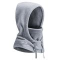 Golovejoy DMZ96 Balaclava de inverno com aquecedor de pescoço - Cinzento
