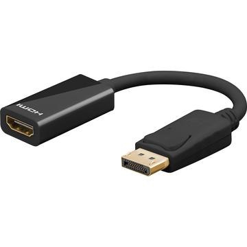 Cabo adaptador Goobay DisplayPort para HDMI - 8K/60Hz - Preto