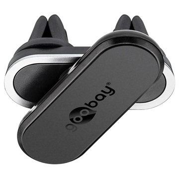 Suporte Duplo Magnética para Conduta de Ar de Carro Goobay - Preto
