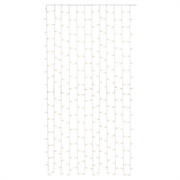Cortina de luz LED Goobay com temporizador - 300 LEDs - Branco quente
