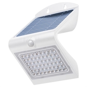 Luz de parede solar Goobay LED com sensor de movimento - 4W - Branco