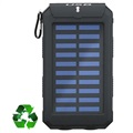Powerbank 8.0 Goobay de Exterior / Carregador a Energia Solar - 8000mAh – Preto