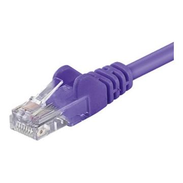 Goobay Cabo de rede RJ45 UTP CAT 5e - 1m - Roxo