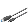 Cabo USB 3.0 Tipo-B / USB 3.1 Tipo-C Goobay SuperSpeed - 1m
