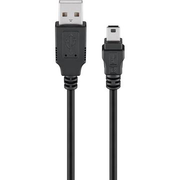 Cabo USB 2.0 / Mini-B Goobay - 30cm