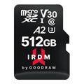 Cartão de memória Goodram IRDM MicroSDXC Classe 10 UHS-I/U3 - 512GB