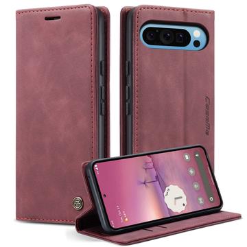 Bolsa Tipo Carteira Caseme 013 Series para Google Pixel 10 Pro XL - Grená