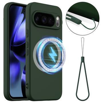 Capa de silicone líquido para Google Pixel 10 Pro XL - Compatível com MagSafe