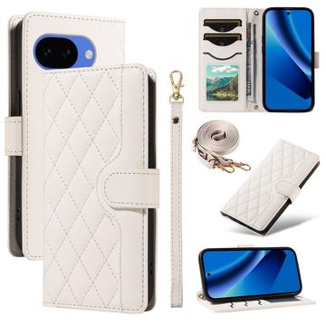 Capa de carteira acolchoada luxuosa para Google Pixel 10a