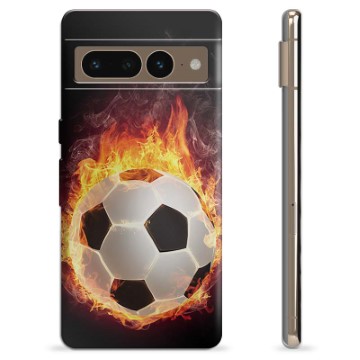 Capa de TPU - Google Pixel 7 Pro - Chama do Futebol