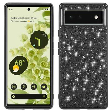 Capa Híbrida Glitter Series para Google Pixel 8a - Preto