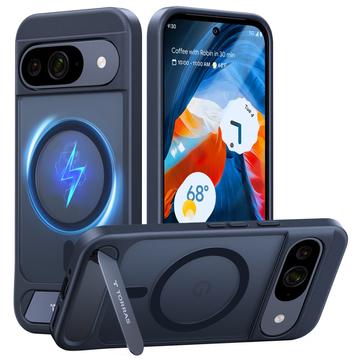 Capa Google Pixel 9/9 Pro Torras Pstand - Compatível com MagSafe - Azul-marinho