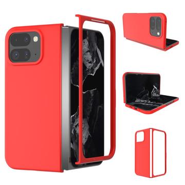 Capa Plastico com Borracha para Google Pixel 9 Pro Fold - Vermelho
