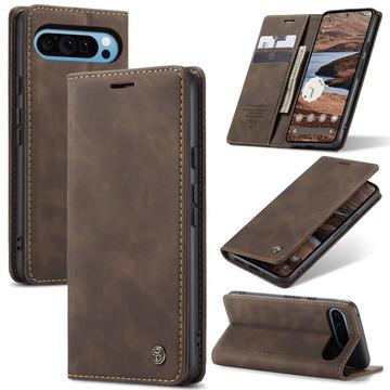 Bolsa Tipo Carteira Caseme 013 Series para Google Pixel 9 Pro XL - Café