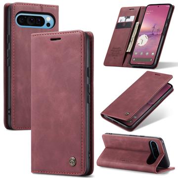 Bolsa Tipo Carteira Caseme 013 Series para Google Pixel 9 Pro XL - Grená