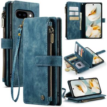 Bolsa Tipo Carteira Caseme C30 Multifuncional para Google Pixel 9a - Azul