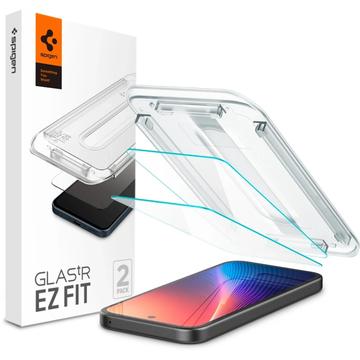 Protetor de Ecrã Spigen Glas.tR Ez Fit para Google Pixel 9a - 2 Unidades