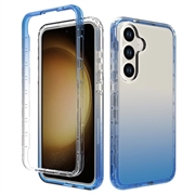 Capa Híbrida Gradient Series para Samsung Galaxy S24+ - Azul / Transparente