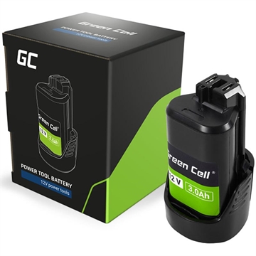 Bateria Green Cell para Bosch GBA 12V 3Ah