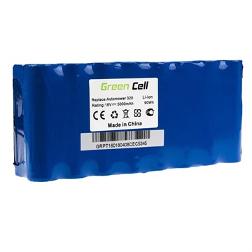 Bateria Green Cell para Husqvarna Automower 320, 330X, 430 - 5Ah