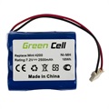 Bateria Green Cell para iRobot Braava 320, 321, Mint 4200, 4205 - 2.5Ah