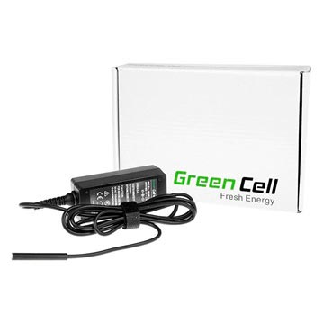 Carregador Green Cell para Microsoft Surface Pro 3, Pro 4 - 36W