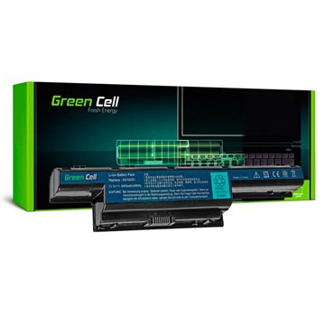 Bateria Green Cell para Acer Aspire, TravelMate, Gateway, P.Bell EasyNote - 4400mAh