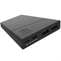Power Bank 10000mAh Green Cell PowerPlay10 - USB-C PD, 2x USB-A - Preto