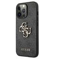 Capa Híbrida Guess 4G Big Metal Logo para iPhone 13 Pro - Preto