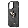 Capa Híbrida Guess 4G Big Metal Logo para iPhone 13 Pro Max - Preto