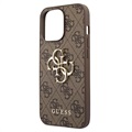 Capa Híbrida Guess 4G Big Metal Logo para iPhone 13 Pro Max - Castanho