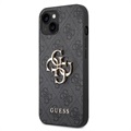 Capa Híbrida Guess 4G Big Metal Logo para iPhone 14 - Preto