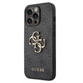 Capa Híbrida Guess 4G Big Metal Logo para iPhone 14 Pro Max - Preto