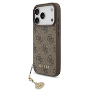 Capa híbrida para iPhone 17 Pro Guess 4G Charm - Compatível com MagSafe