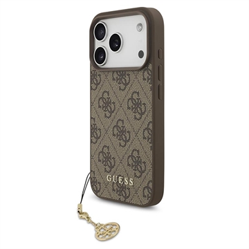 Capa híbrida para iPhone 17 Pro Guess 4G Charm - Compatível com MagSafe