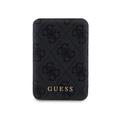 Guess 4G Powerbank magnético sem fios 5000mAh - Compatível com MagSafe - Preto